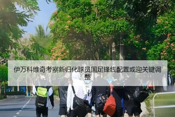 伊万科维奇考察新归化球员国足锋线配置或迎关键调整